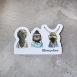 Slowpokes Mascots Sticker